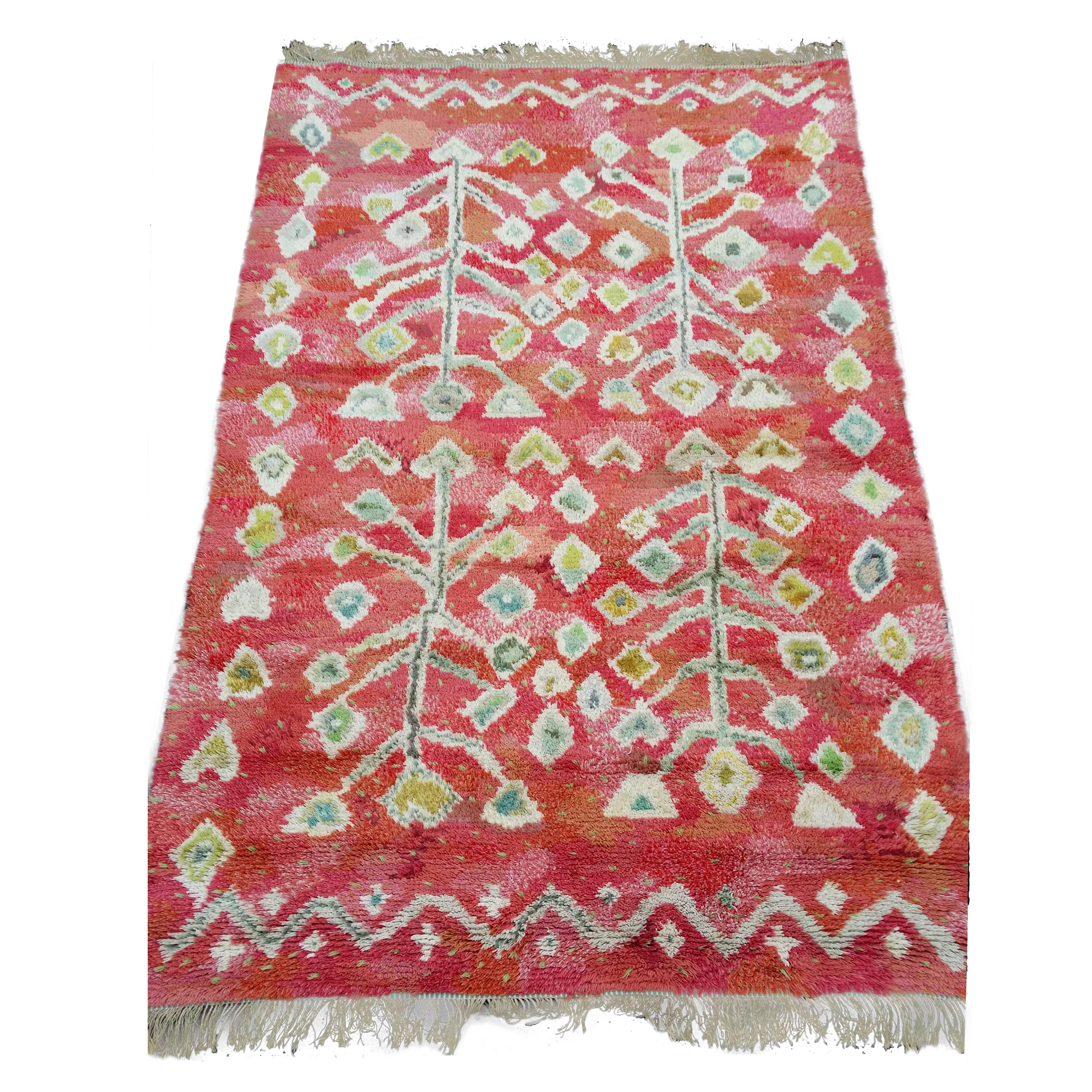 Swedish Rya Carpet For Sale