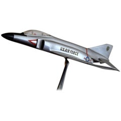 Vintage Airplane Model Metal McDonnell Douglas F-4 Phantom II