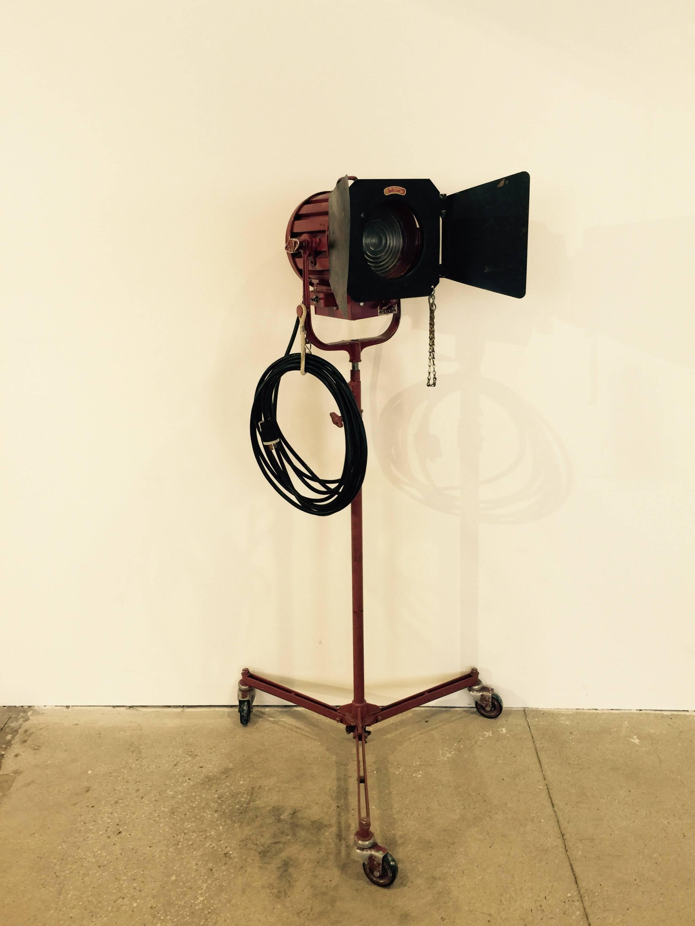 Vintage Hollywood Studio Light by Mole Richardson In Good Condition In New York, NY