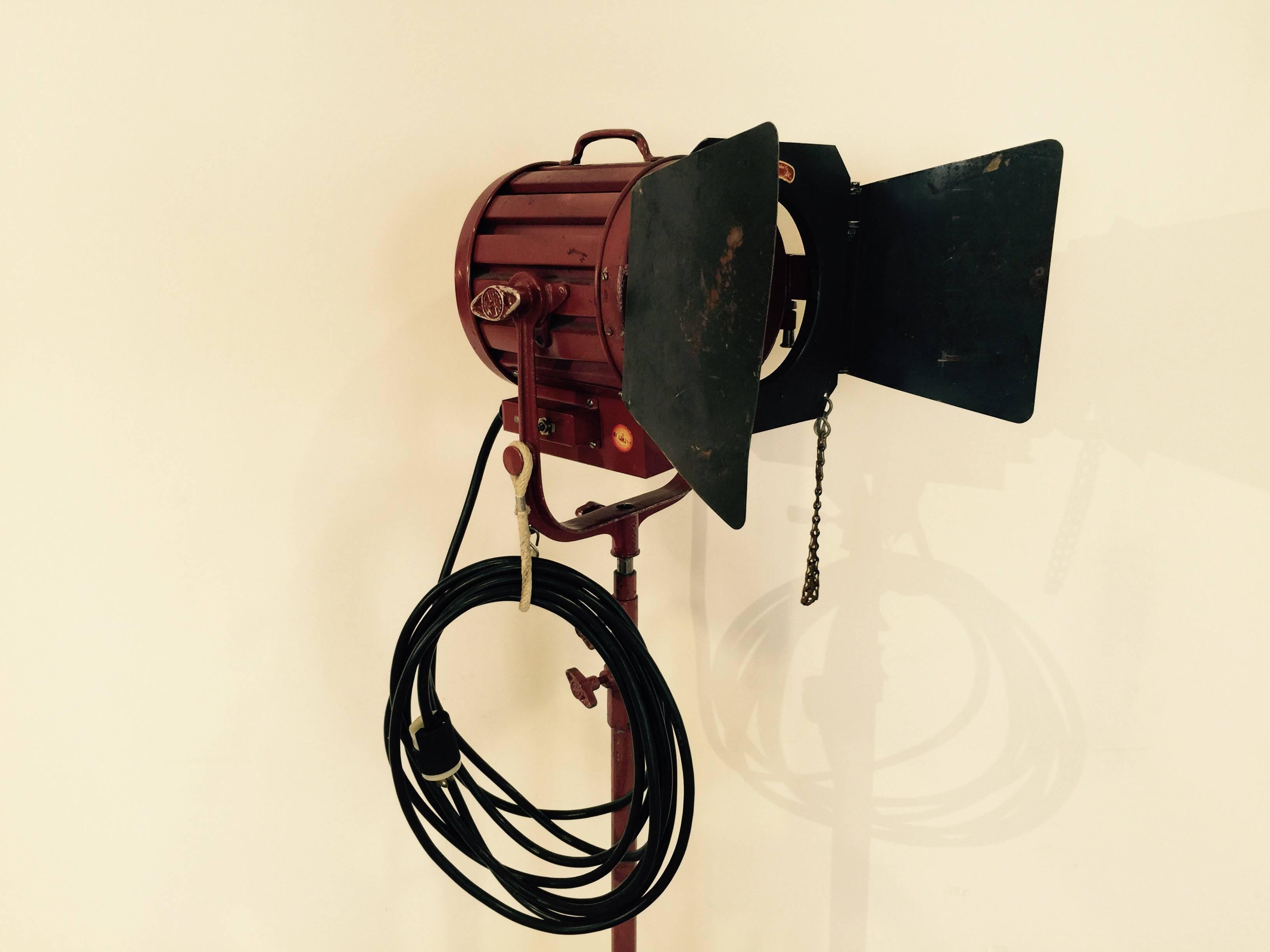 vintage movie studio lights