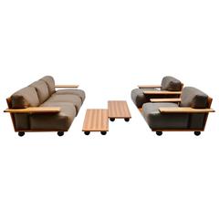 Retro Mario Bellini Pianura seating group Cassina 1971