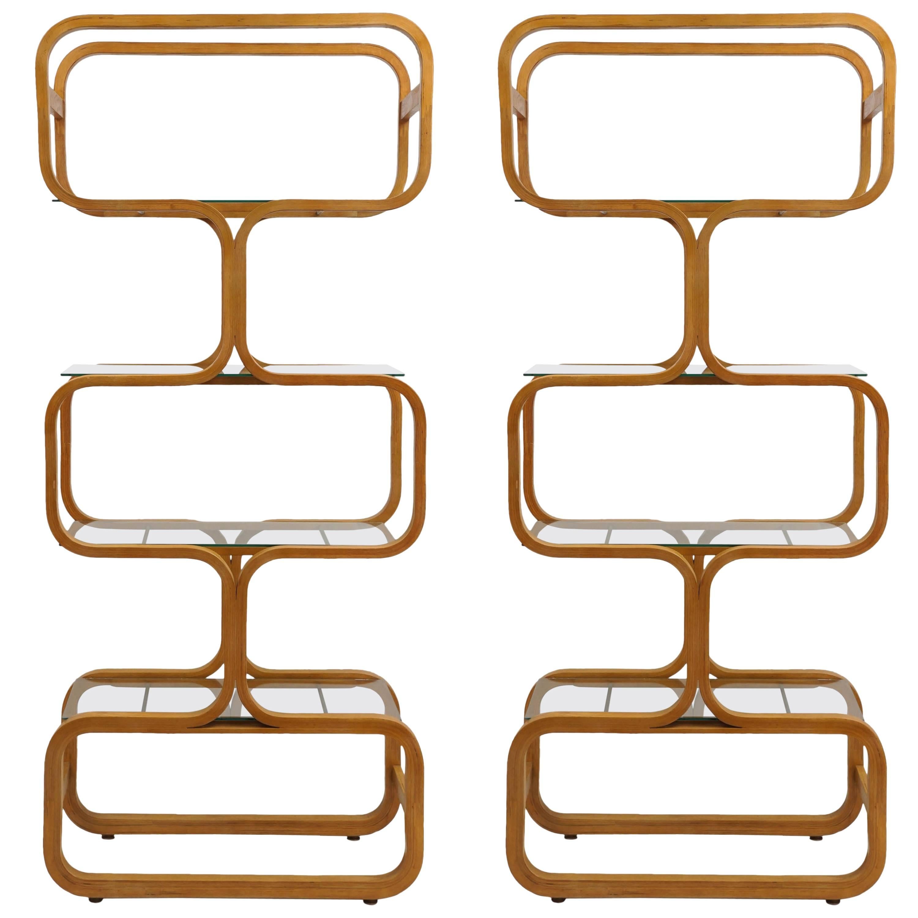 Plycraft Bentwood Etagere, 1970s