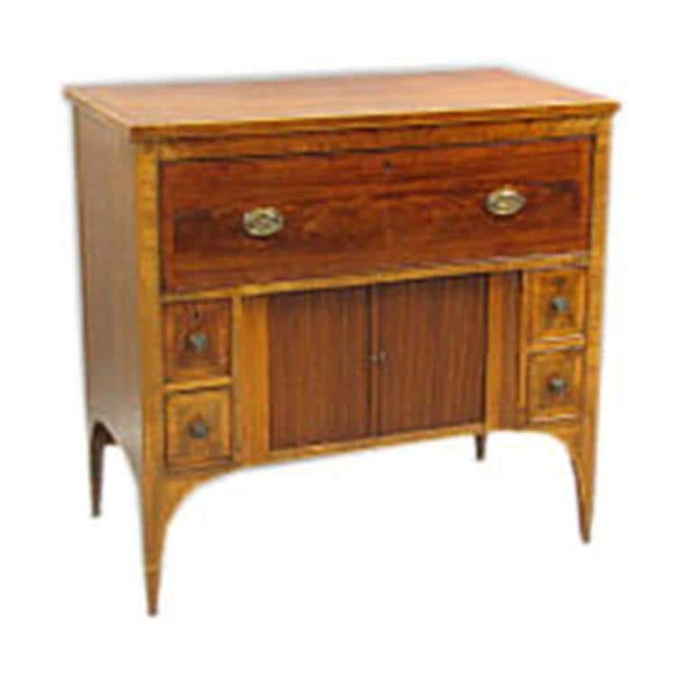 Antique Standing Desk with Fall Front For Sale at 1stDibs | vintage ...