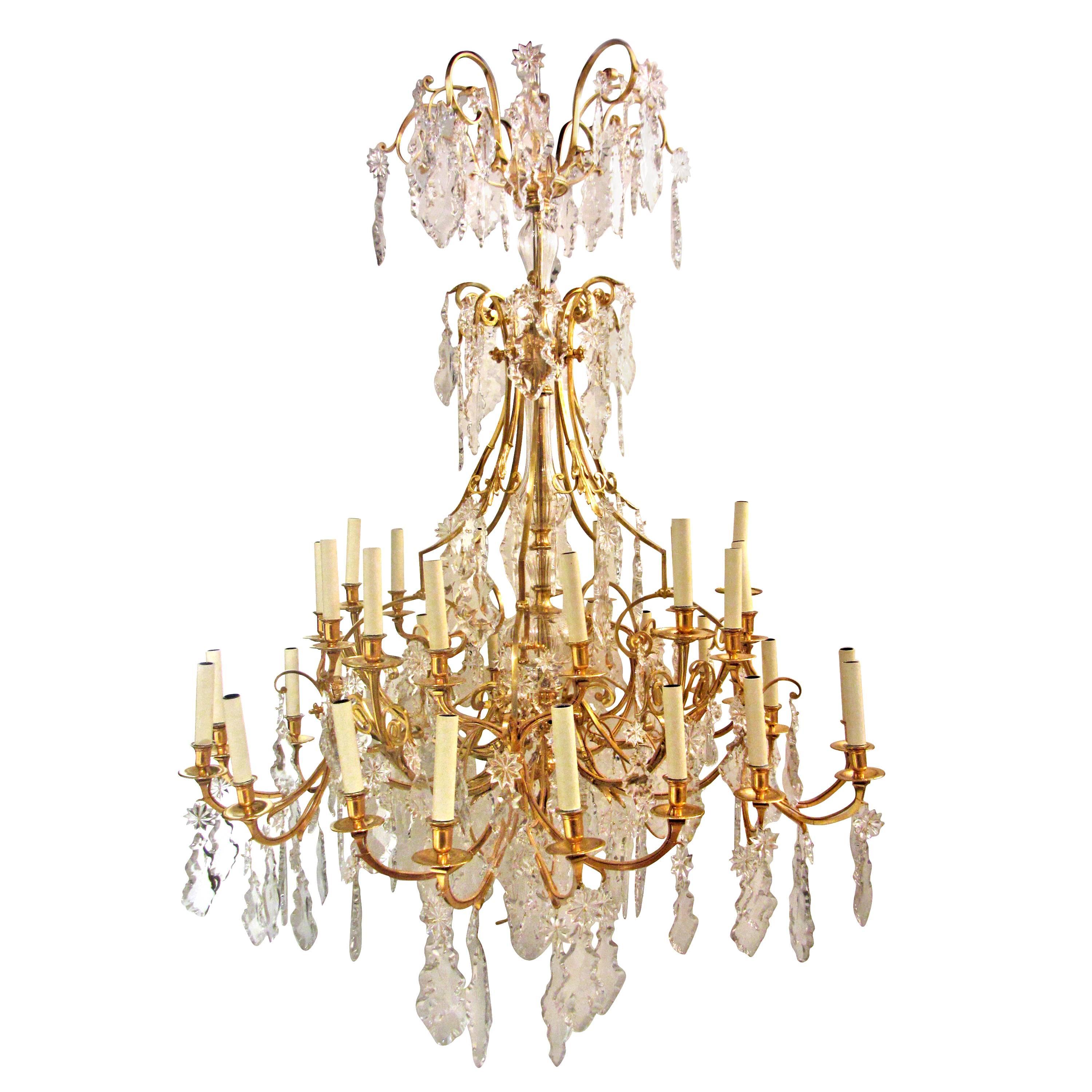 Louis XVI Style Chandelier For Sale