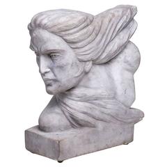 Fascinating marble male bust