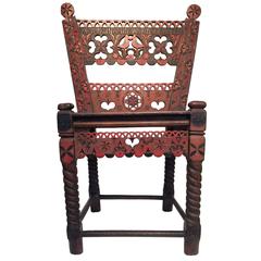 19th Century Scandinavian Folk Art Chair