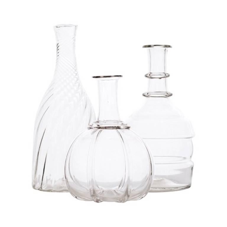 Collection of 19th Century Swedish Decanters