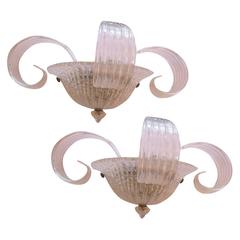 Barovier Murano Wall Sconces 6