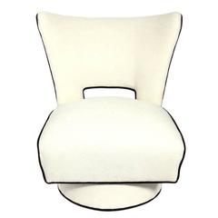 Large Scale Modern Swivel Lounge Chair 10