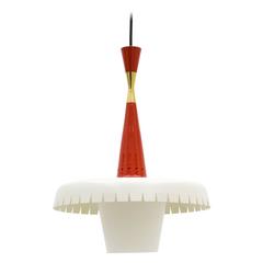 Modernist Italian Pendant, circa 1960 11