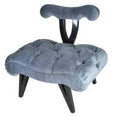 Grosfeld House Slipper Chair, circa 1940s 10