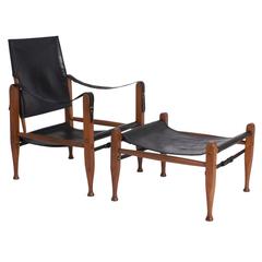 Safari Chair and Ottoman 4
