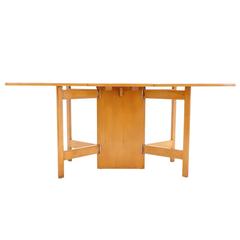 George Nelson for Herman Miller Gate Leg Dining Table Excellent