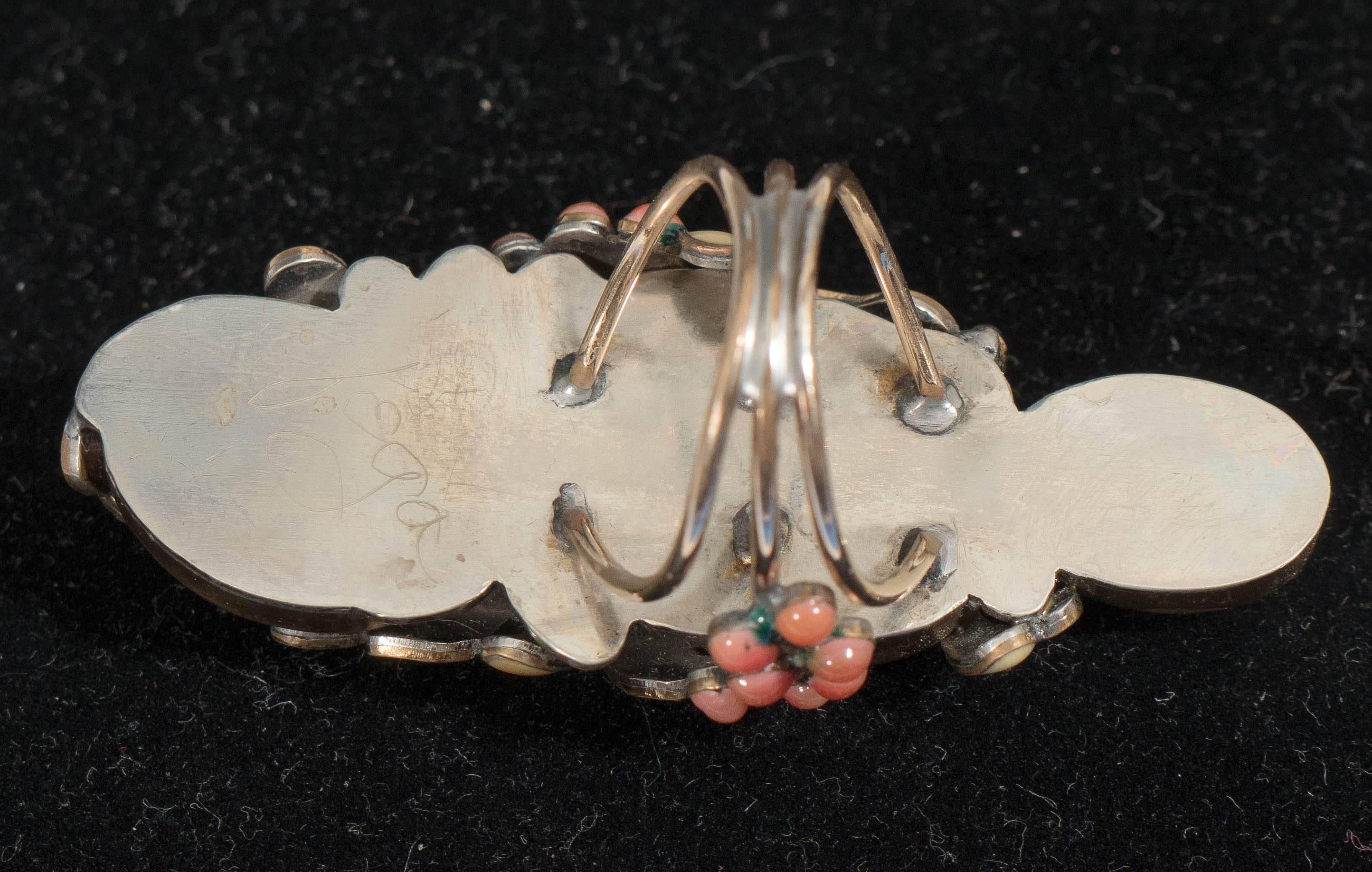 Rare Vega Maddux Five-Piece Jewelry Suite In Good Condition In Astoria, NY