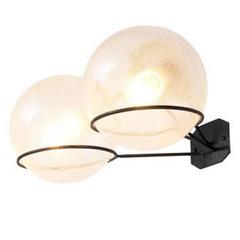 Wall Light with Frosted Glass Bulbs