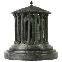 Temple of Hercules Victor (Temple of Vesta), Rome Grand Tour Souvenir