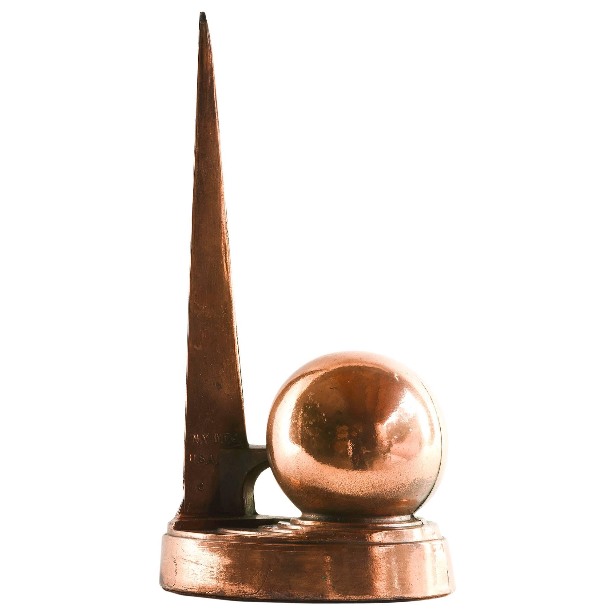 Trylon and Perisphere, 1939 New York World
s Fair Souvenir Architectural Model