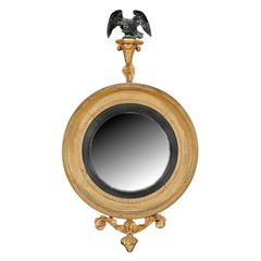 Antique American Federal Girandole Mirror, circa Late 1700s