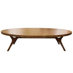 CF MODERN Custom Cerused Finn Leg Coffee Table