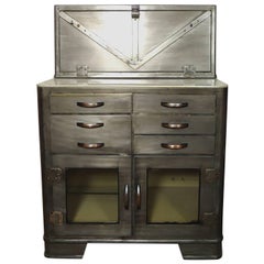 Vintage Hospital Cabinet, Bathroom Storage