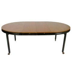 Baker New World Collection Oval Dining Table by Winsor White & Michael Taylor