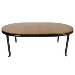 Baker New World Collection Oval Dining Table by Winsor White & Michael Taylor 8