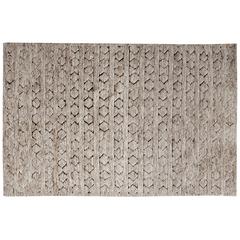 Hand-Knotted Moroccan Stark rug