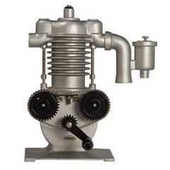 Vintage Educational Engine Cross Section