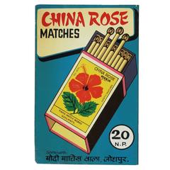 Vintage Tin Advertising Sign from India, Printed Lithograph, circa 1960s