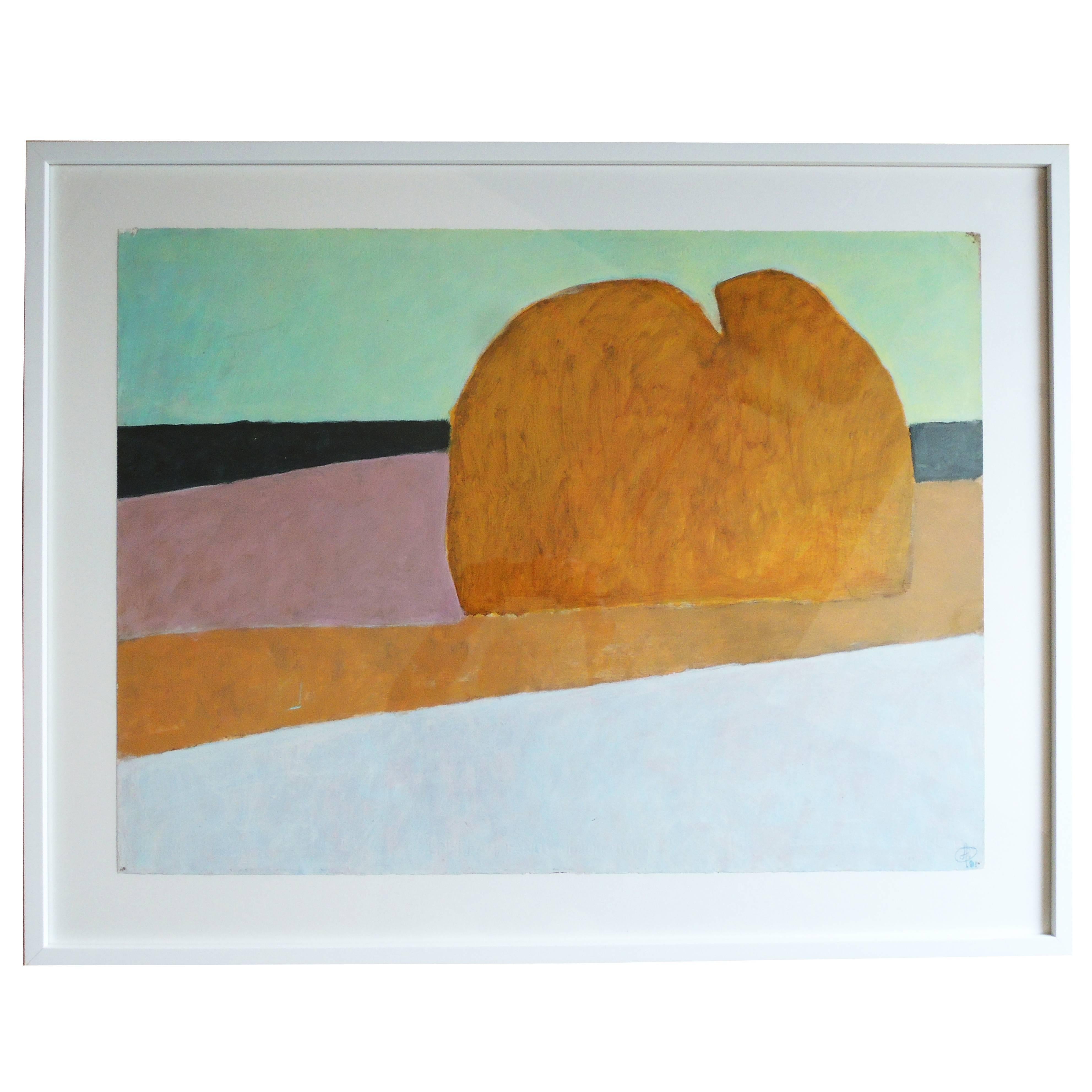 Abstract Landscape by Irving Haynes For Sale