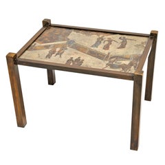 Small Signed Philip and Kelvin LaVerne Bronze "Tao" Table Small Signed Philip and Kelvin LaVerne Bronze "Tao" Table