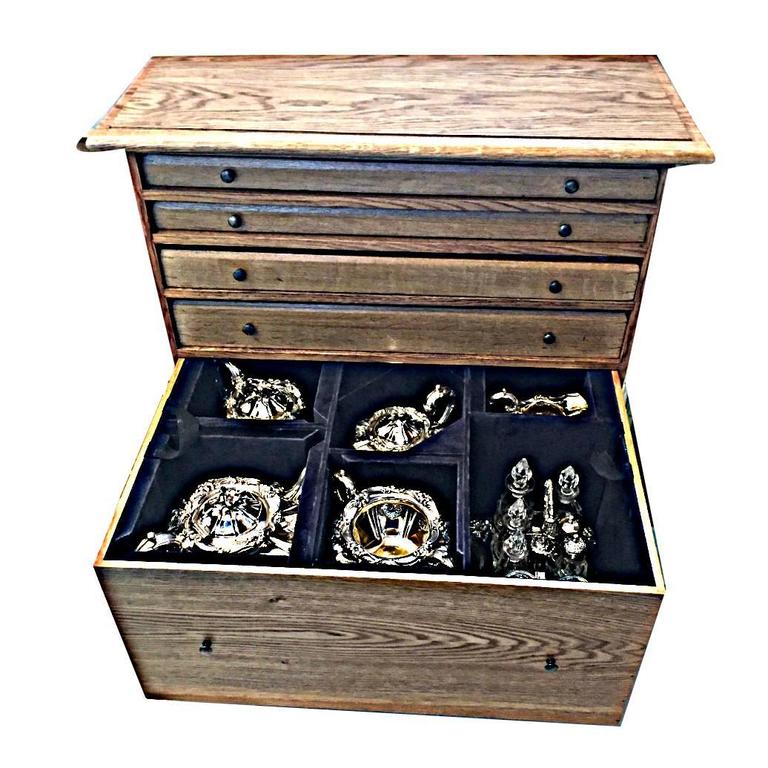 Exquisite Silver Victorian Table Service Edward Barnard and Sons