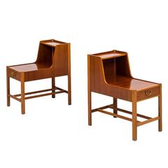 David Rosén Bedside Tables by Nordiska Kompaniet in Sweden 3