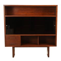 Walnut French Cabinet / Bookshelf