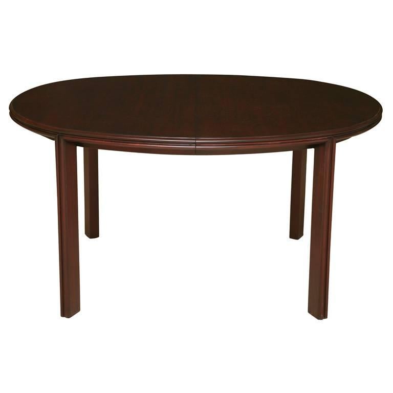 Paul Frankl Oval Dining Table for Johnson Furniture