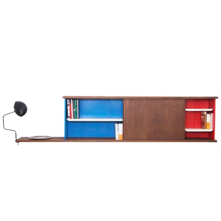 Rare Jean Prouvé Bibliothèque, Bookcase or Shelf Antony