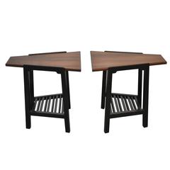 Dunbar Wedge Side Tables by Edward Wormley 6