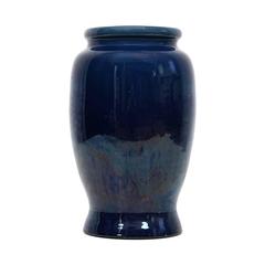 Large Awaji Japanese Art Pottery Vase