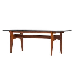 Hans-Agne Jakobsson Side Table in Teak and Black Granite