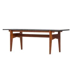 Hans-Agne Jakobsson Side Table in Teak and Black Granite 10