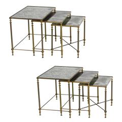 Pair of French Neoclassical Nesting Tables 4