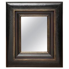 Exquisite Leather Wall Mirror