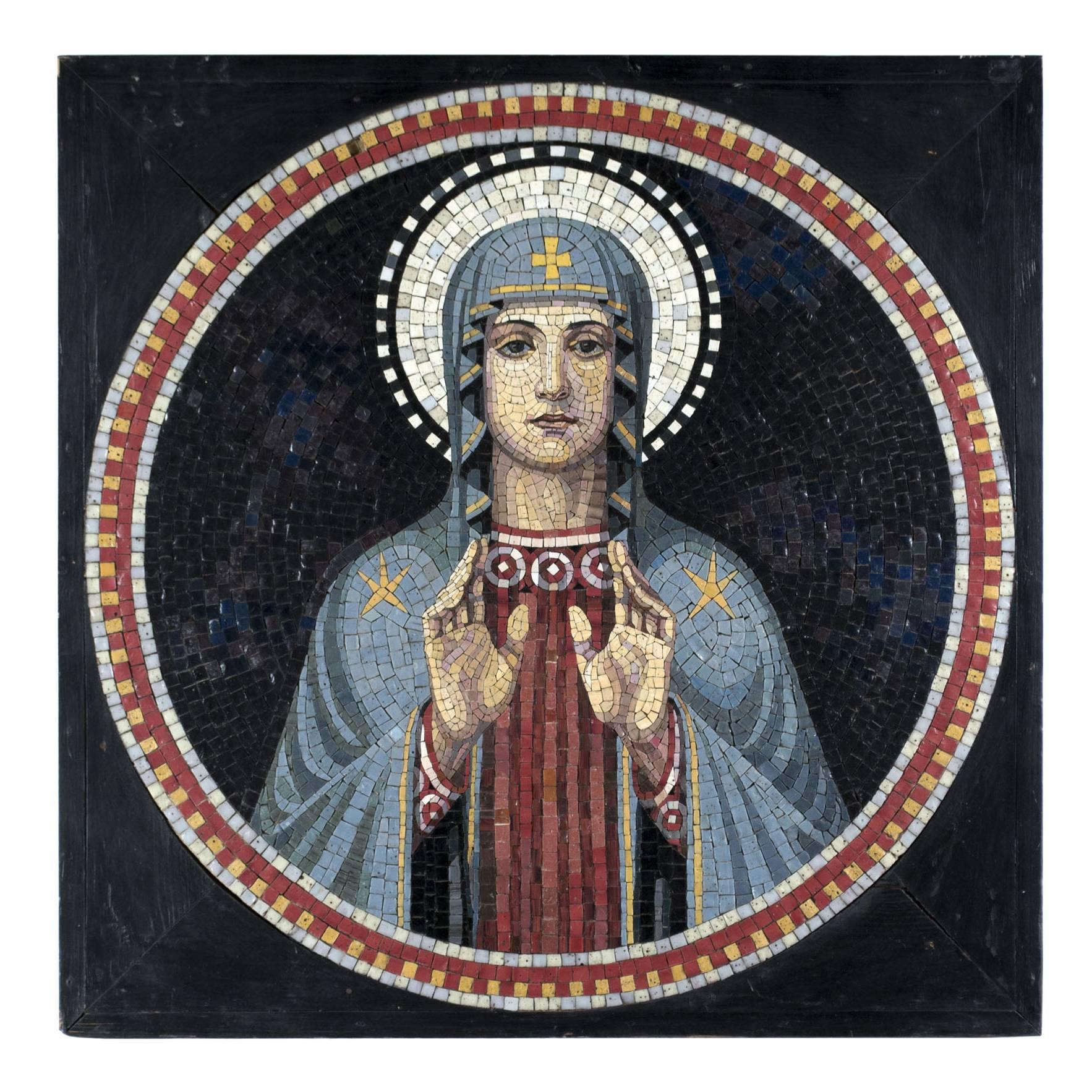 Italian Mosaic of Mary