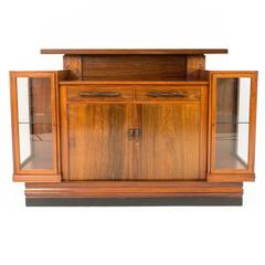 Stunning Art Deco Amsterdam School Sideboard, 1920s
