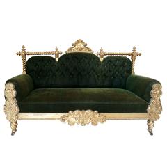 Spectacular 19th Century Central European Baroque Sofa