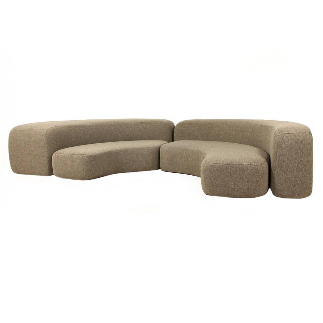 Amazing Ennio Chiggio "Environ One" Modular Sofa Nikol, Italy, 1970s