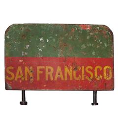 San Francisco Sign, circa 1930