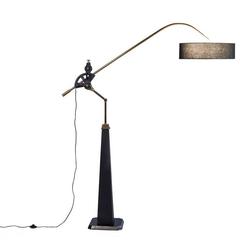 French Industrial Adjustable Floor Lamp