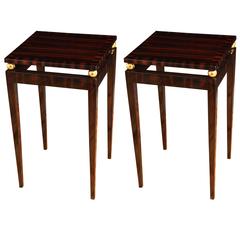 Art Deco Side Table, sleek and elegant.