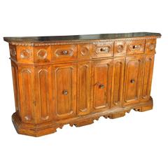 Italian 18th Century Credenza in Walnut